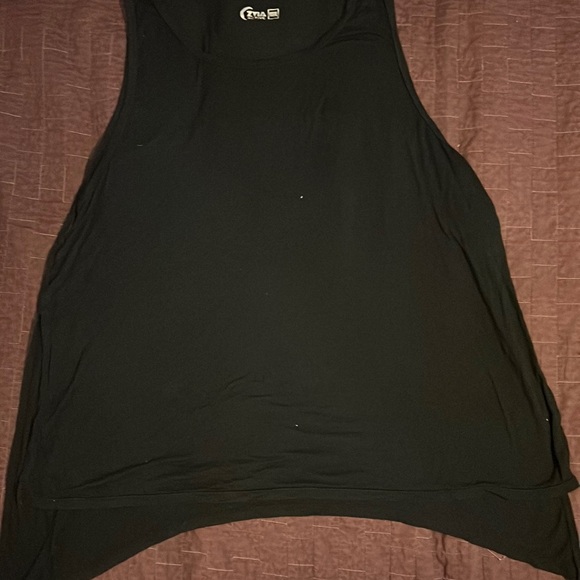 Zyia Active Women's Finesse Athletic Reflective Slit Black Tank Size XXXXL - Picture 5 of 6